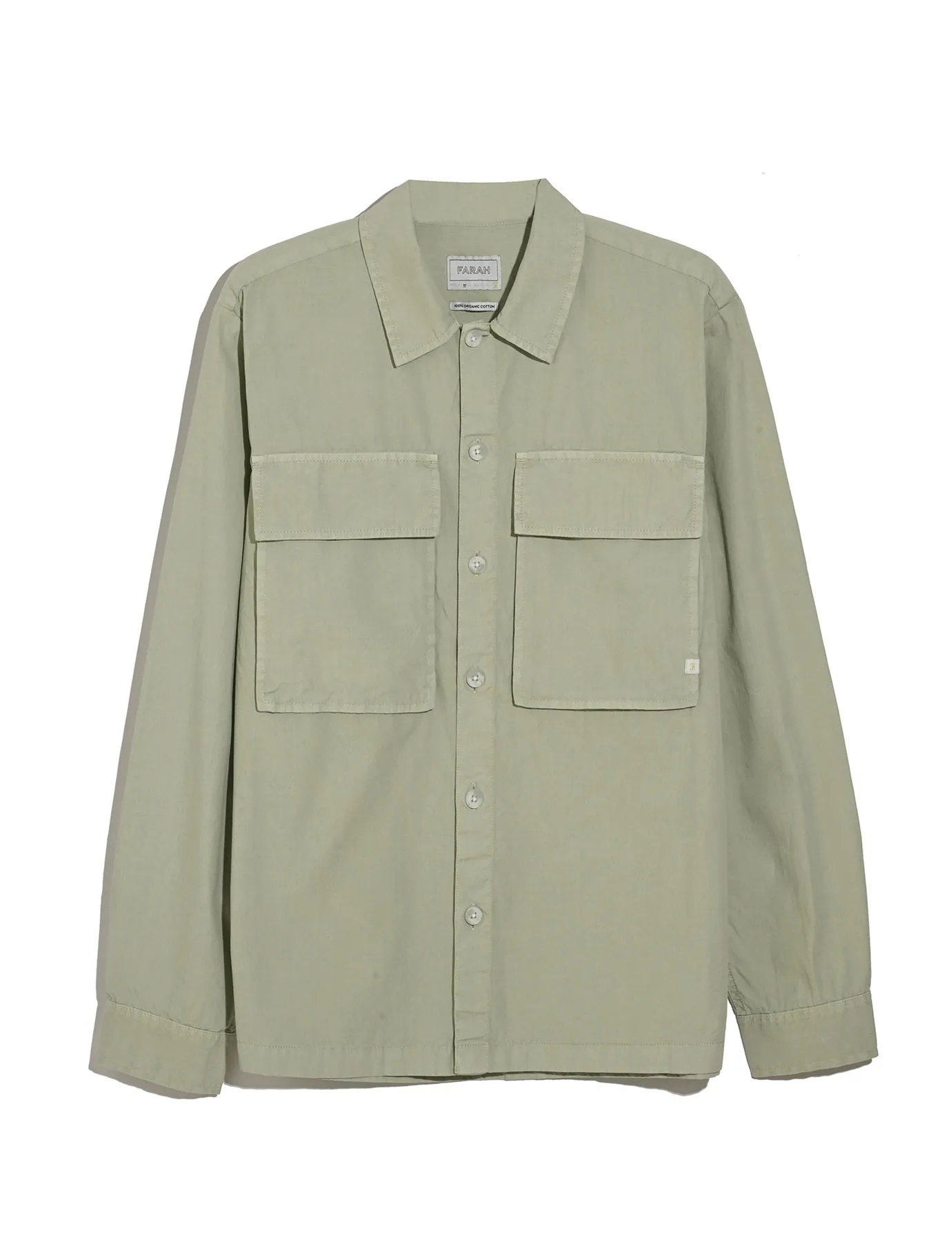 Ralph Overshirt In Green Shade sold by Farah product image thumbnail 5