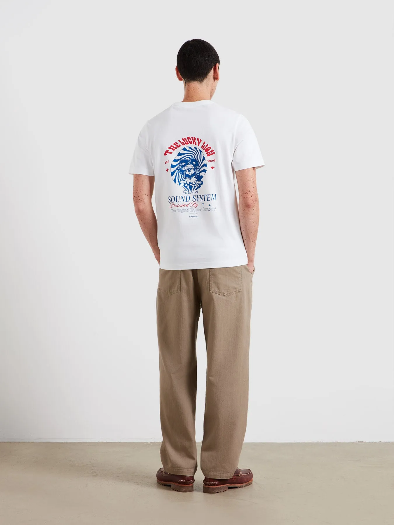 Morween Graphic T-Shirt In White sold by Farah product image thumbnail 3