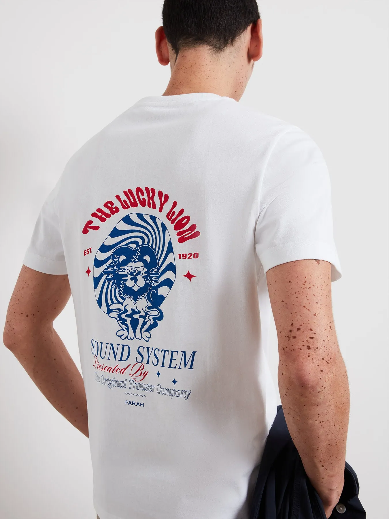 Morween Graphic T-Shirt In White sold by Farah