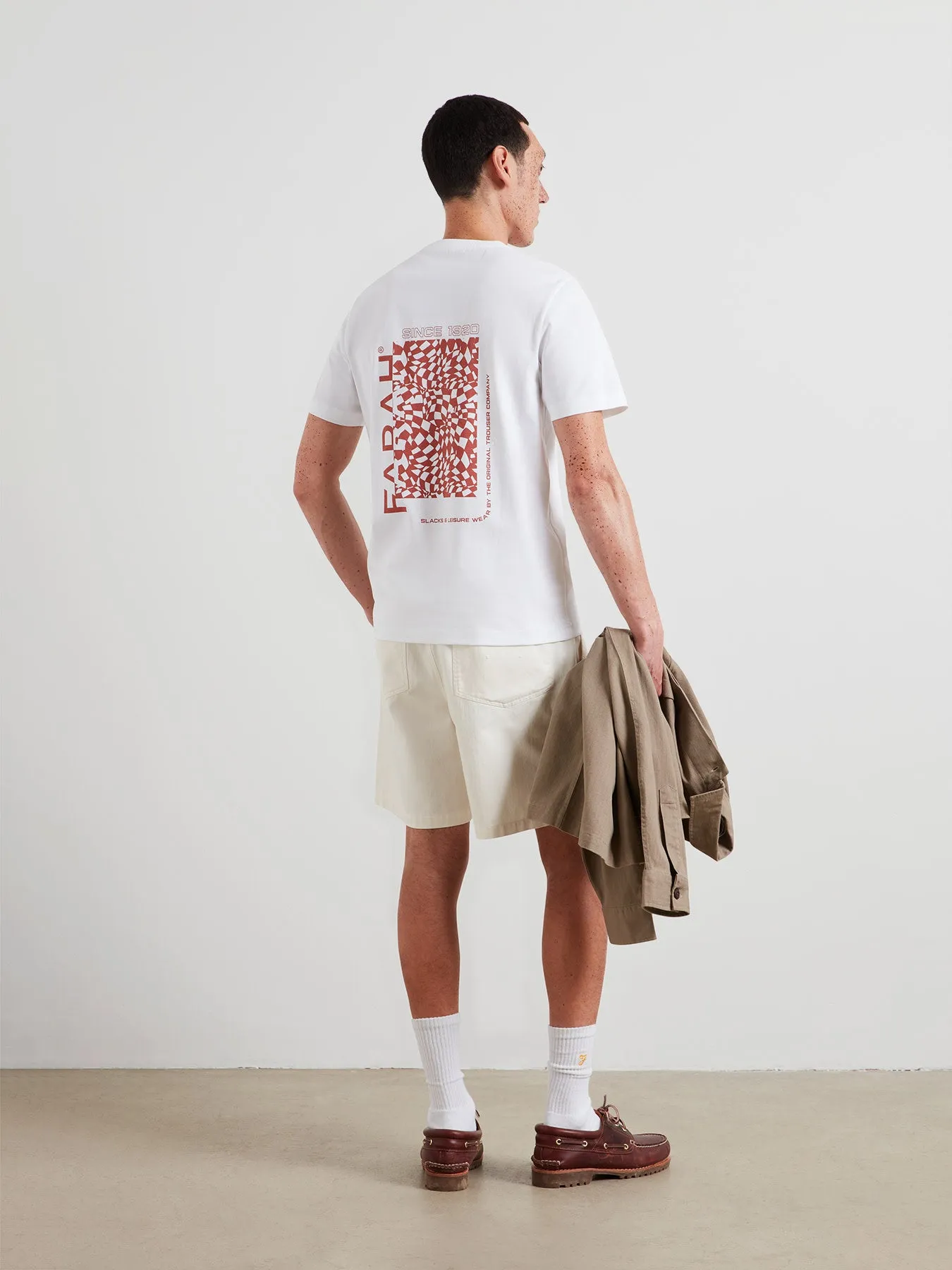 Dante Graphic T-Shirt In White sold by Farah product image thumbnail 2