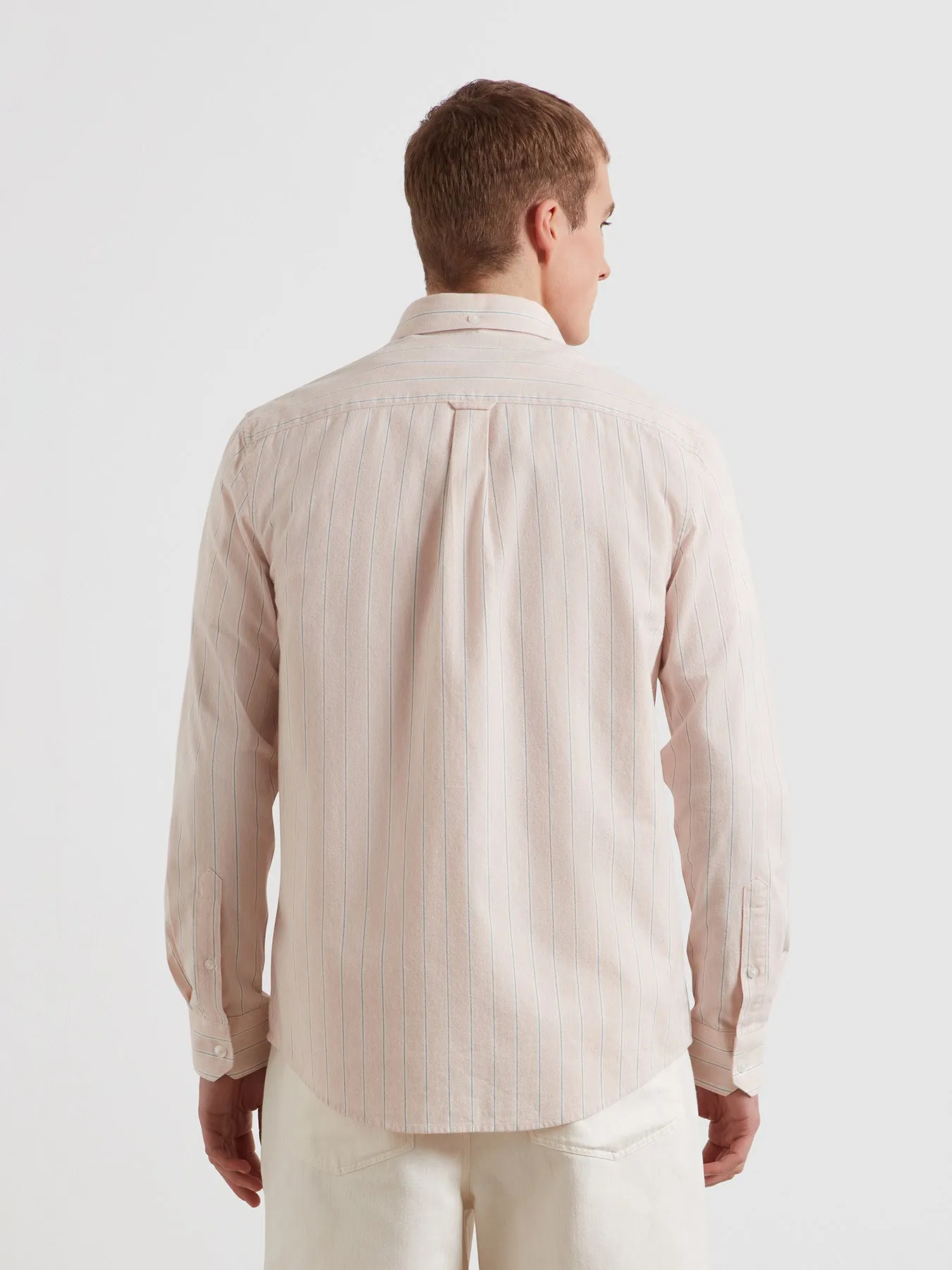 Steen Striped Shirt In Floral Pink Marl sold by Farah product image thumbnail 3