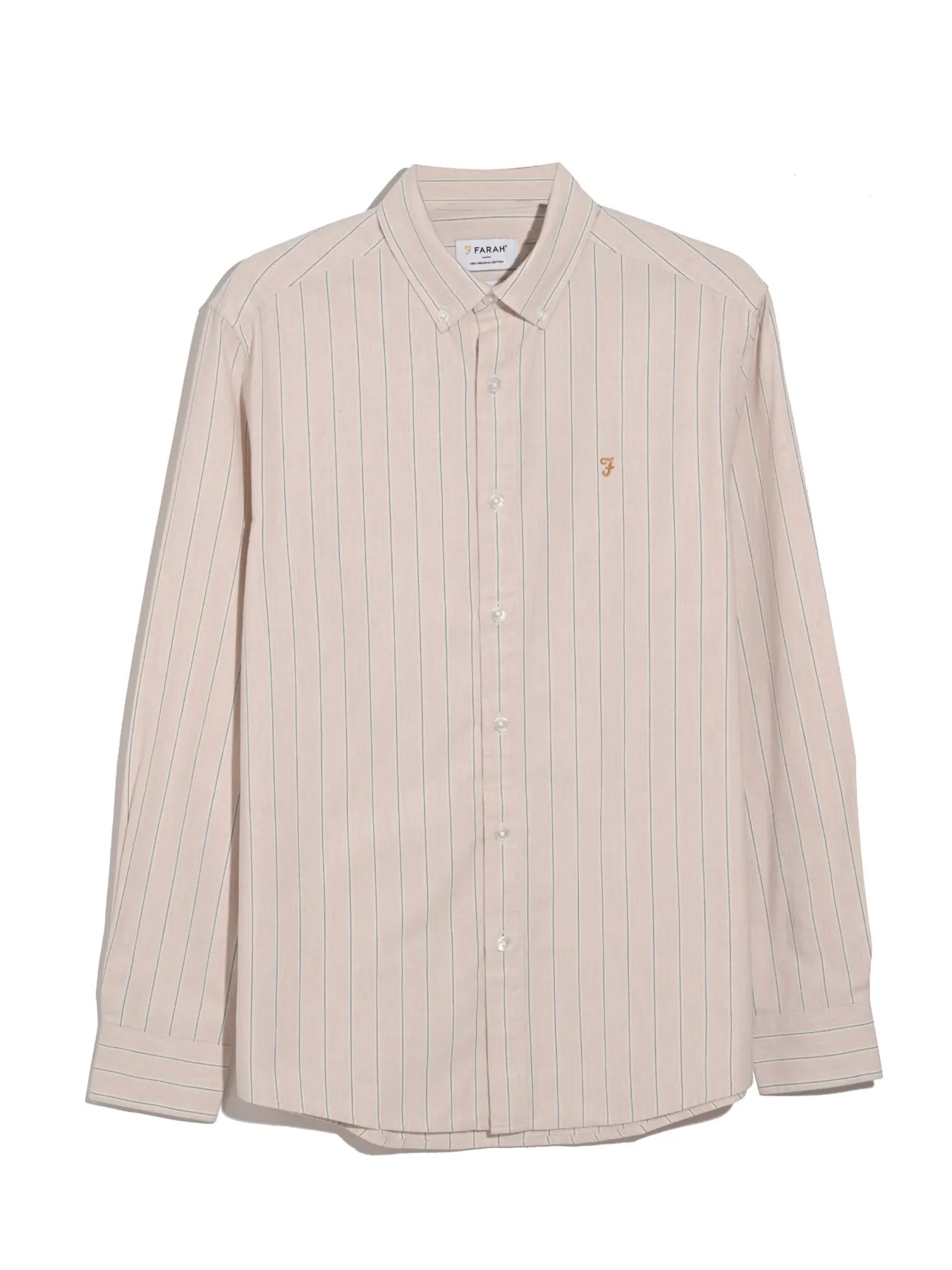 Steen Striped Shirt In Floral Pink Marl sold by Farah product image thumbnail 5