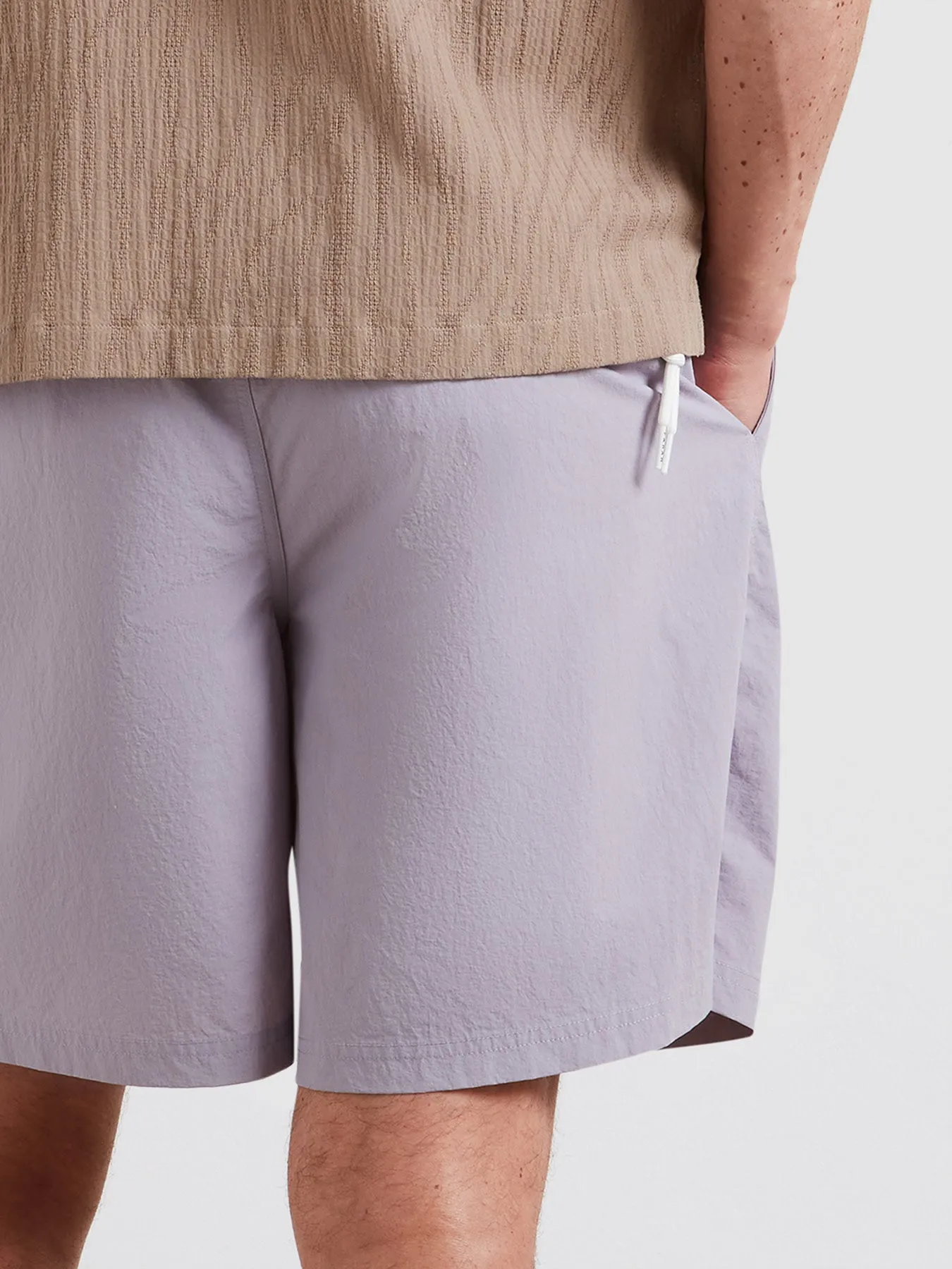 Edgar Swim Shorts In Dusky Lavender sold by Farah product image thumbnail 4