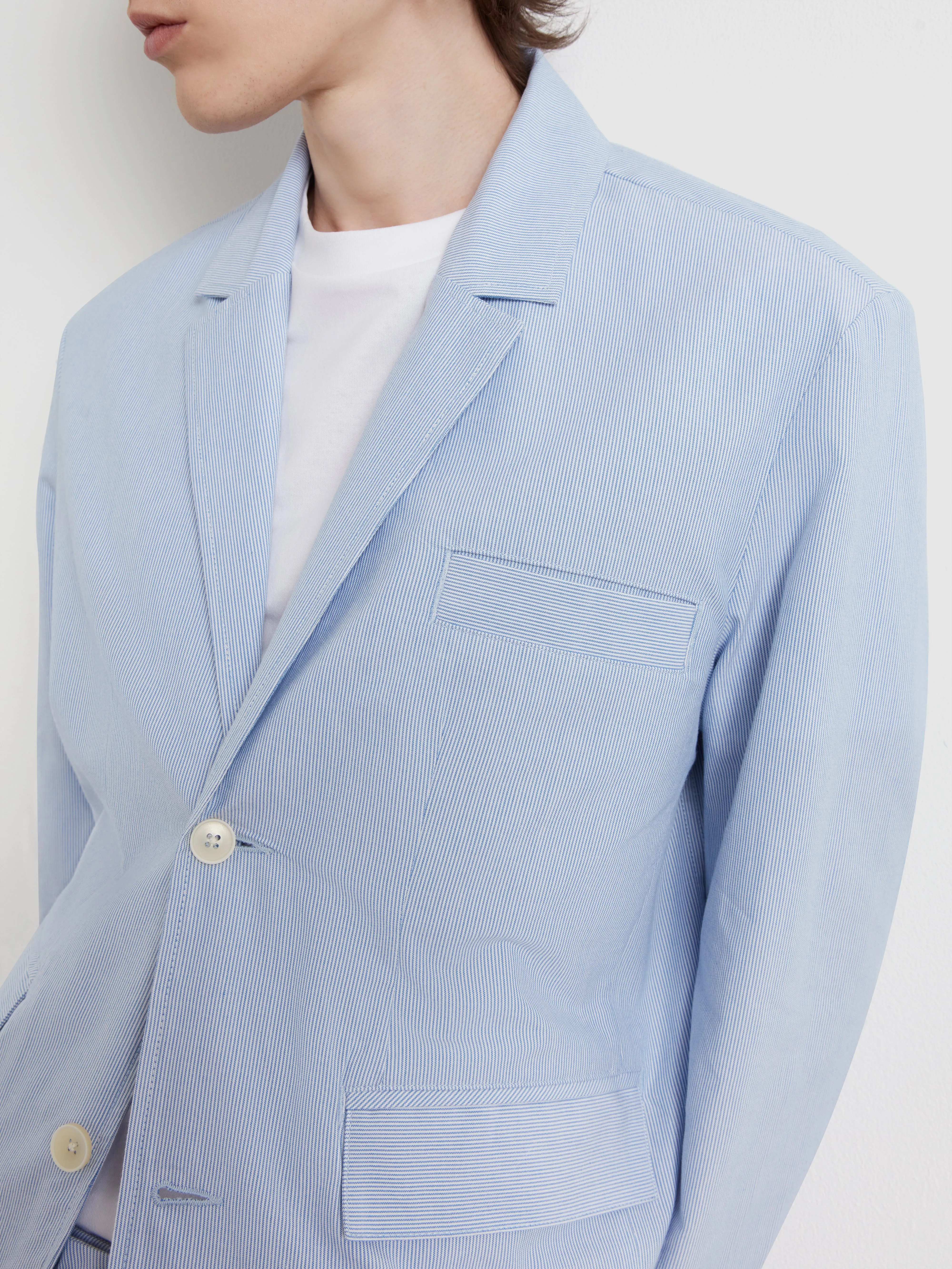Biggs Archive Blazer In Sky Blue sold by Farah product image thumbnail 5