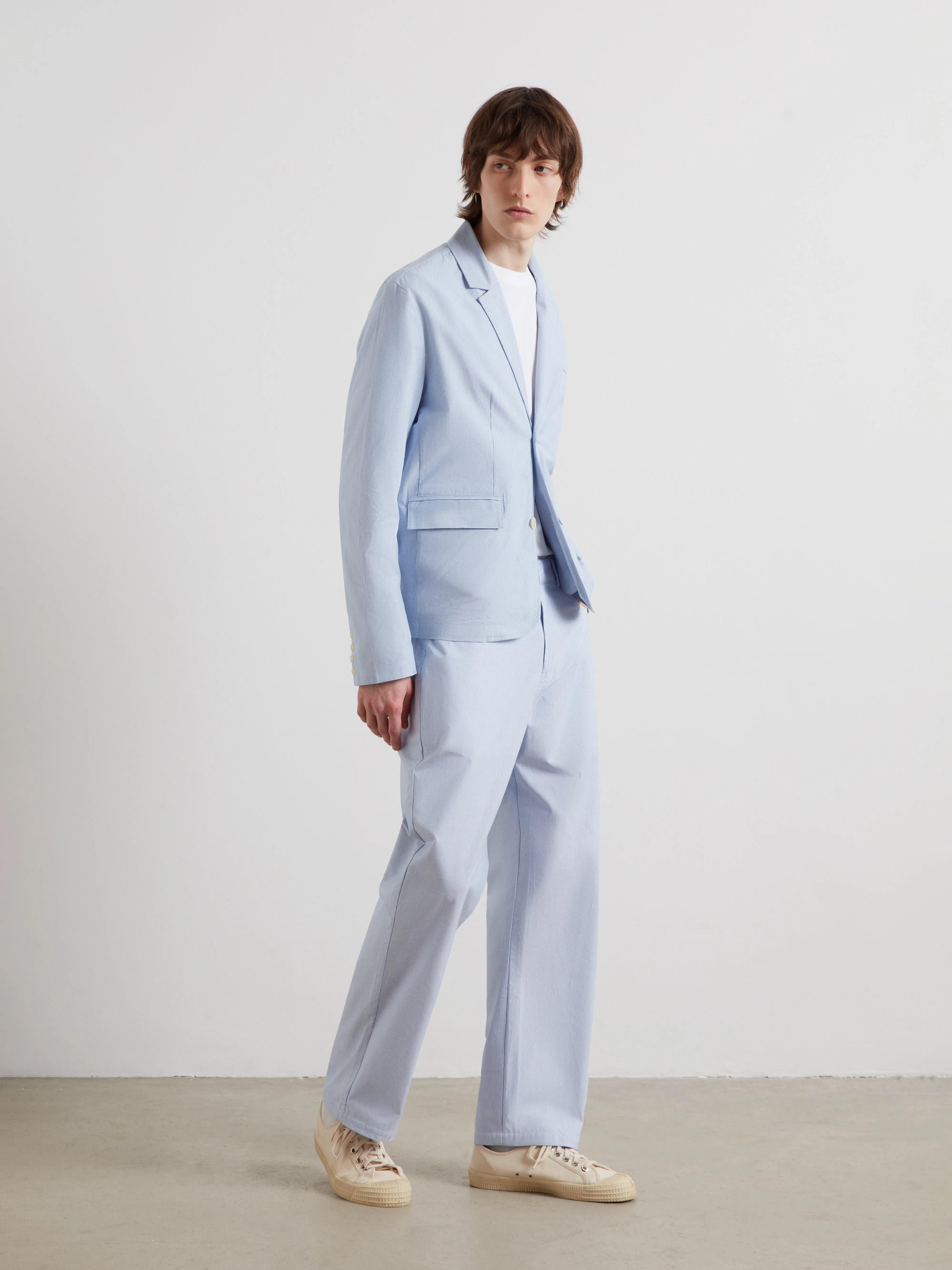 Biggs Archive Blazer In Sky Blue sold by Farah product image thumbnail 2