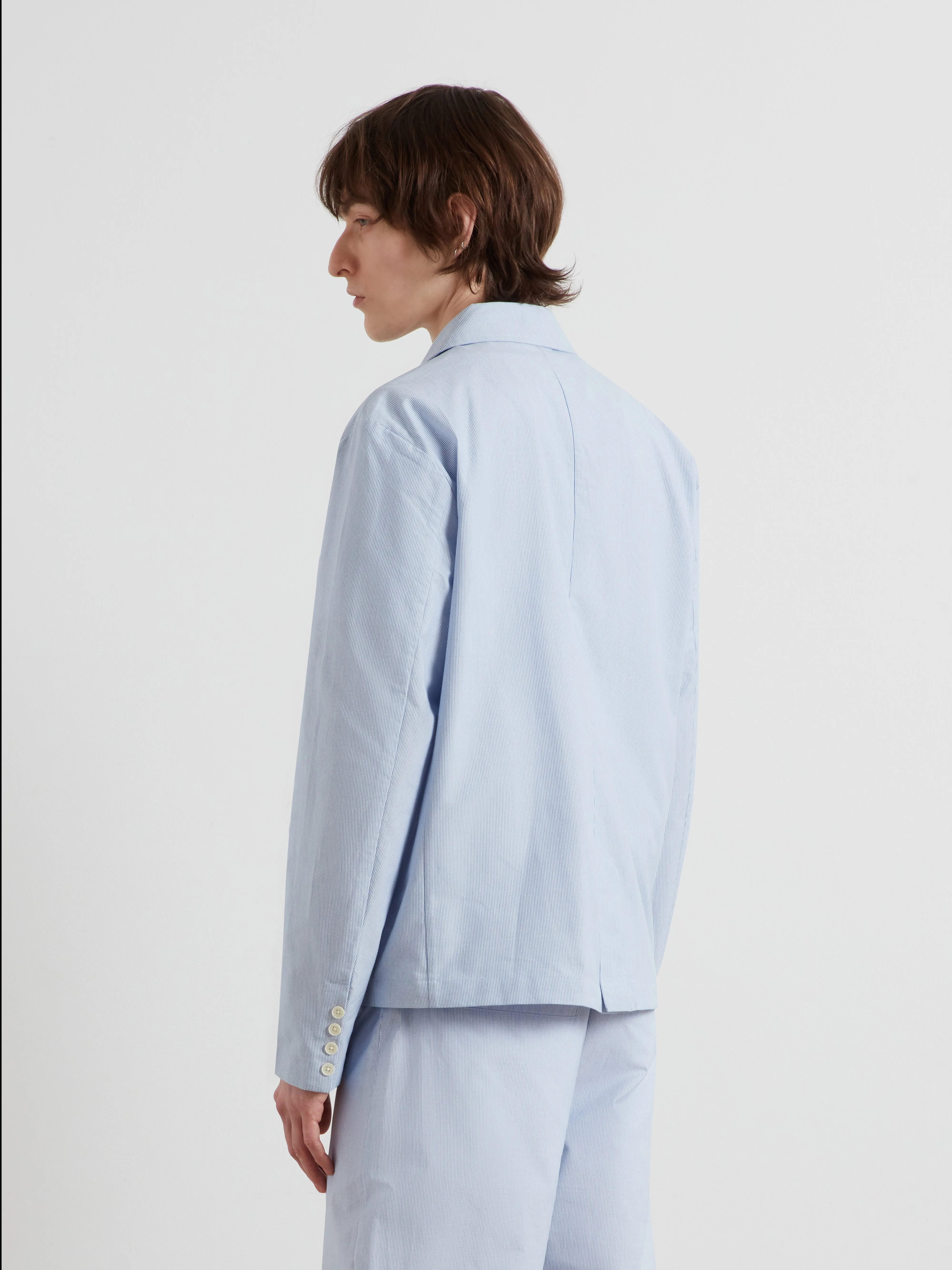 Biggs Archive Blazer In Sky Blue sold by Farah product image thumbnail 3