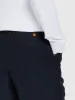 Hopsack Trouser In Navy sold by Farah