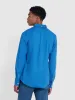 Carlson Shirt In Steel Blue sold by Farah