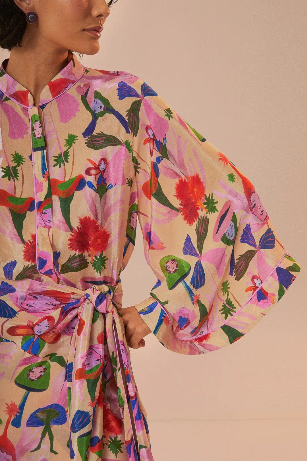 Sand Fairies Mini Dress sold by FARM Rio product image thumbnail 4