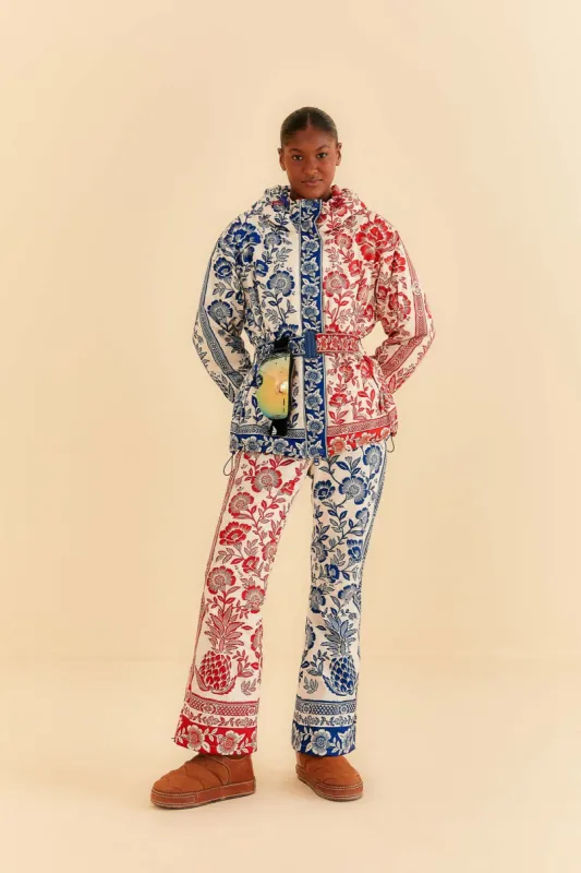 Mixed Pineapple Garden Ski Pants sold by FARM Rio