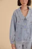 Rose Embroidered Denim Jacket sold by FARM Rio