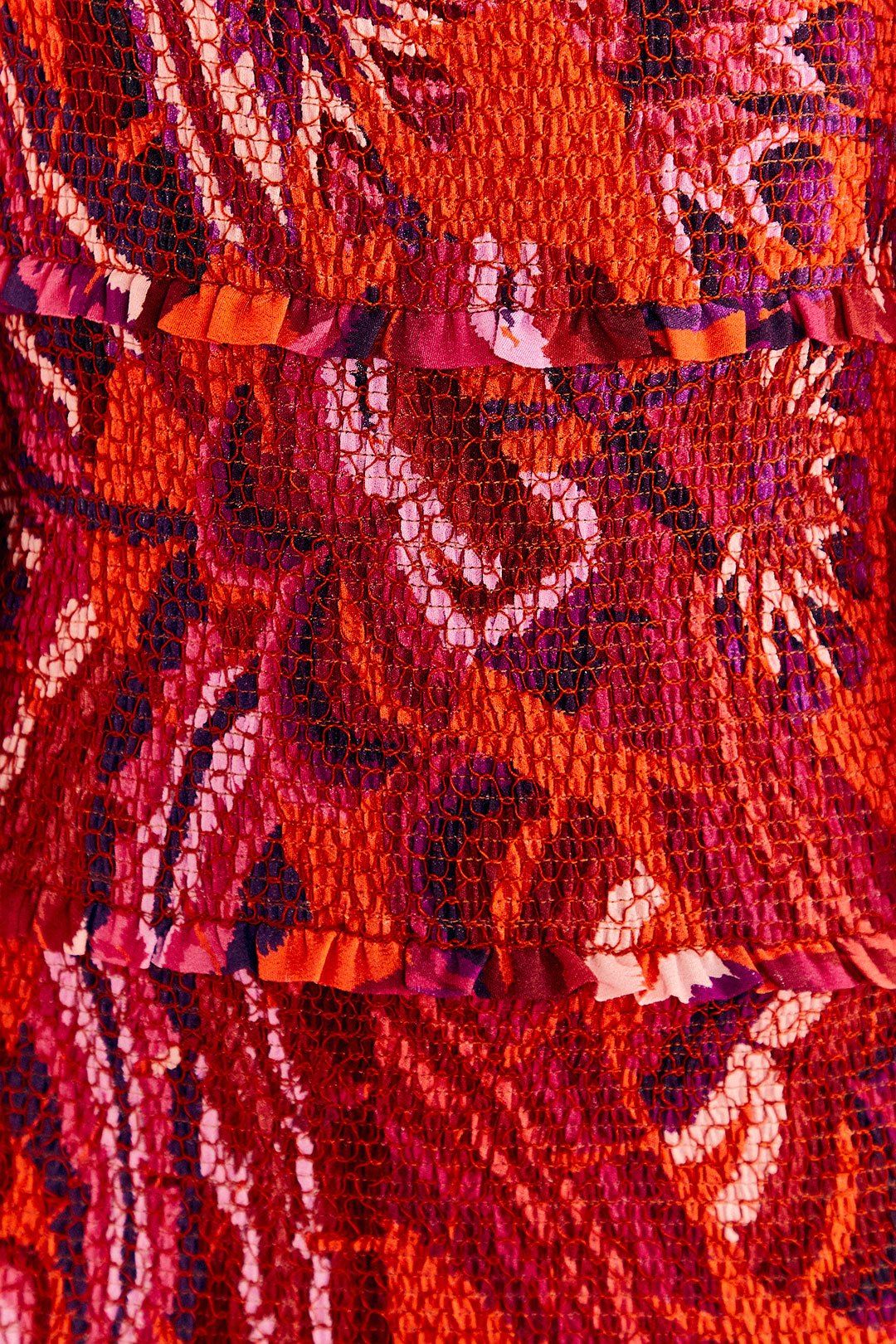 Orange Chevron Forest Maxi Dress sold by FARM Rio product image thumbnail 5