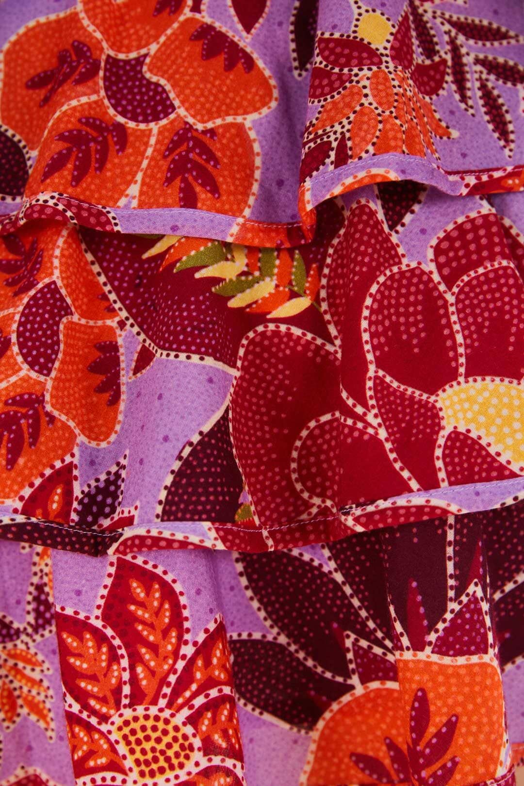 Sweet Floral Layered Mini Skirt sold by FARM Rio product image thumbnail 4