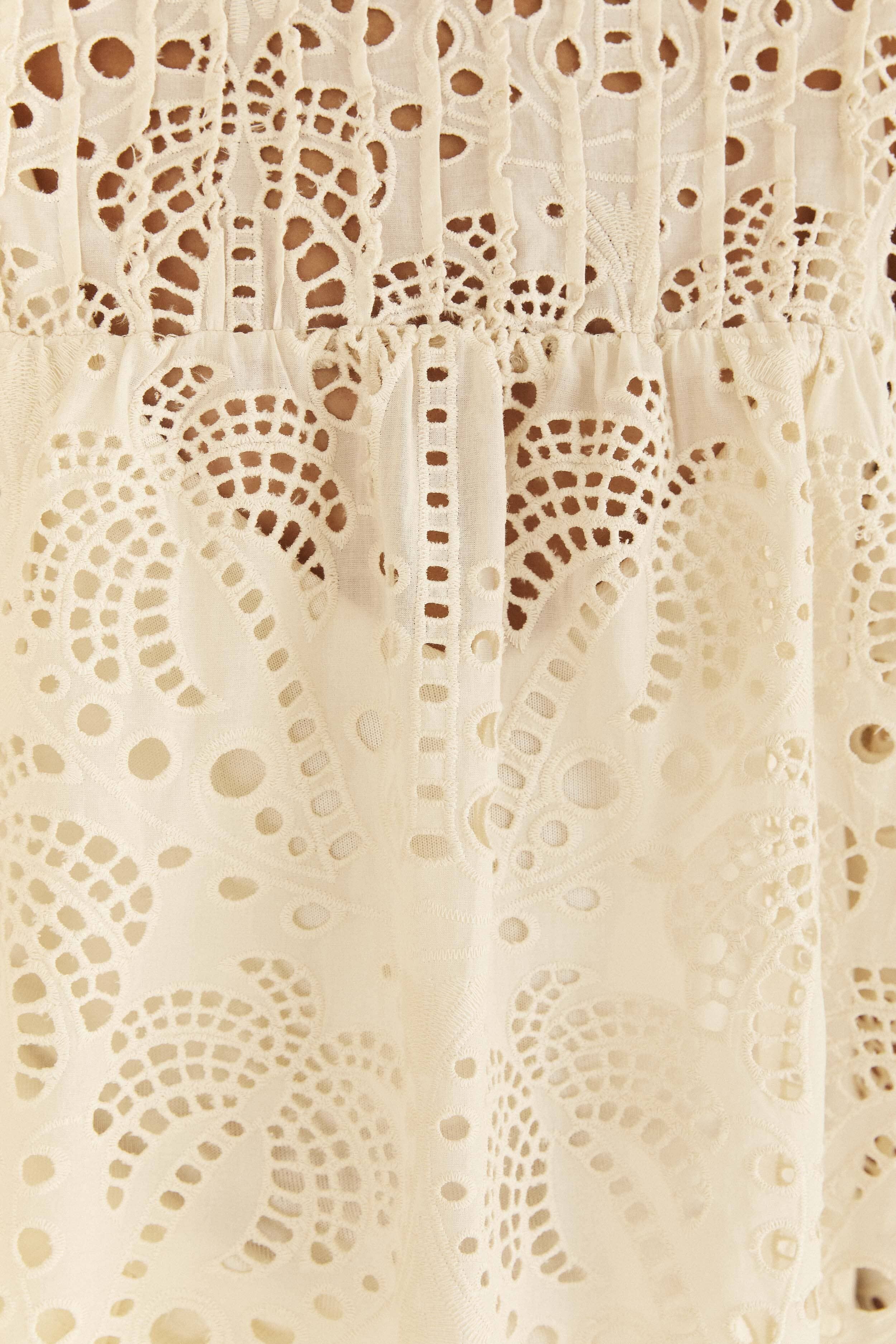 Off-White Palm Tree Richilier Blouse sold by FARM Rio product image thumbnail 5