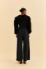Black Tailored Pants sold by FARM Rio