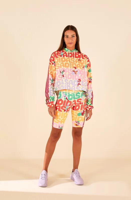 Adidas Farm Bike Short Pearl Citrine made by FARM Rio