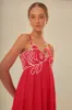 Red Fish Top Maxi Dress sold by FARM Rio