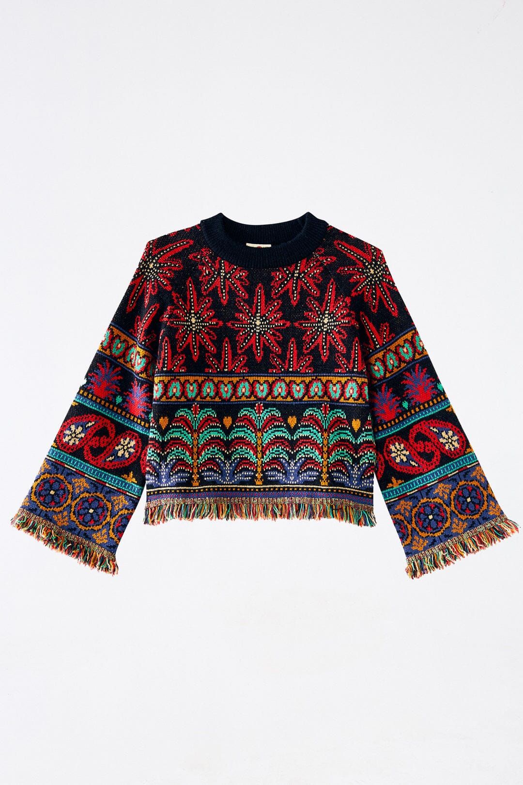Black Night Sky Sweater sold by FARM Rio product image thumbnail 5