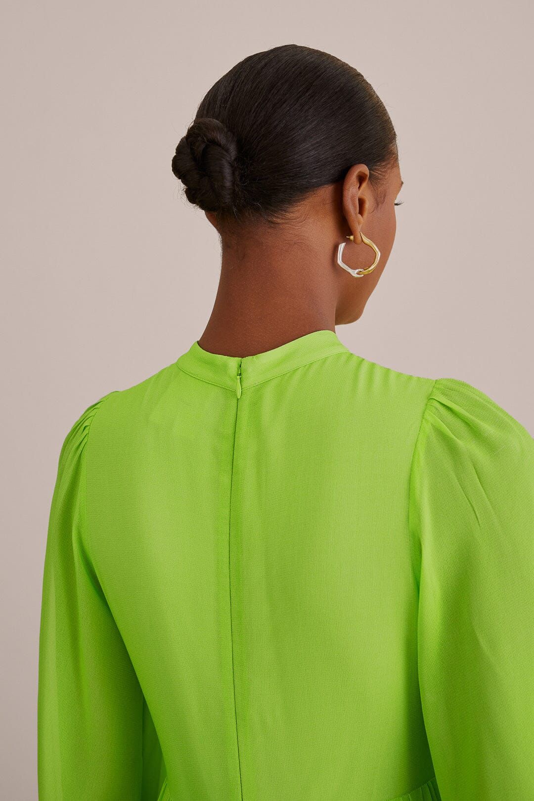 Neon Green Long Sleeve Maxi Dress sold by FARM Rio product image thumbnail 6