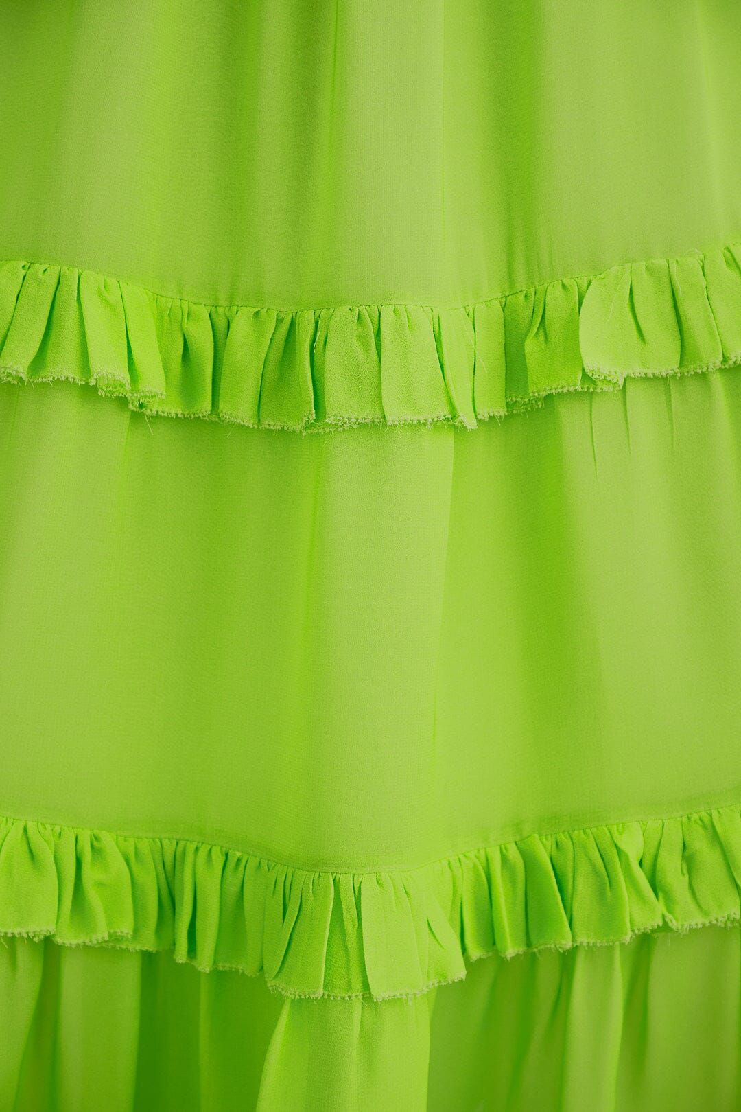 Neon Green Long Sleeve Maxi Dress sold by FARM Rio product image thumbnail 7