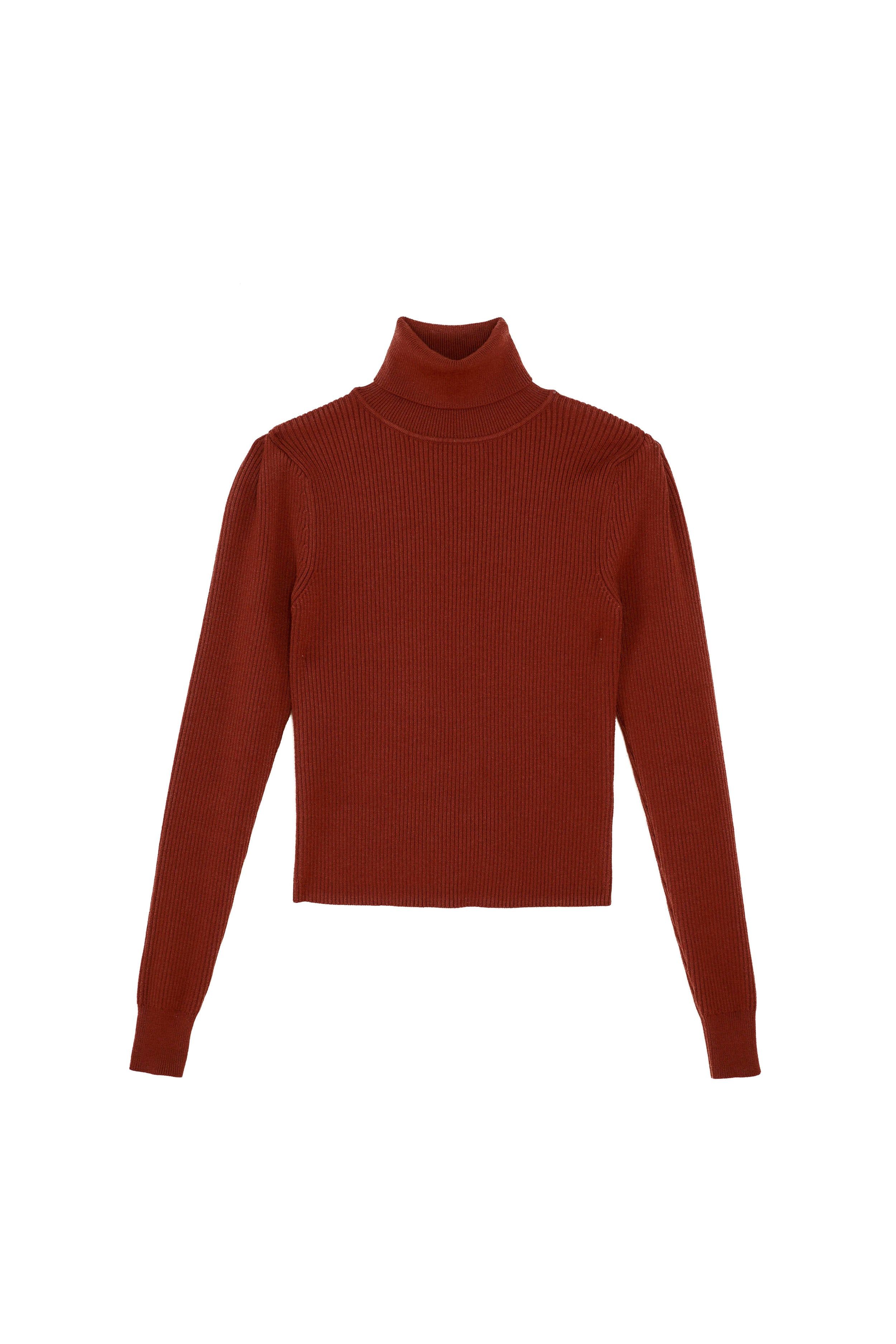 BROWN KNIT BLOUSE sold by FARM Rio product image thumbnail 3