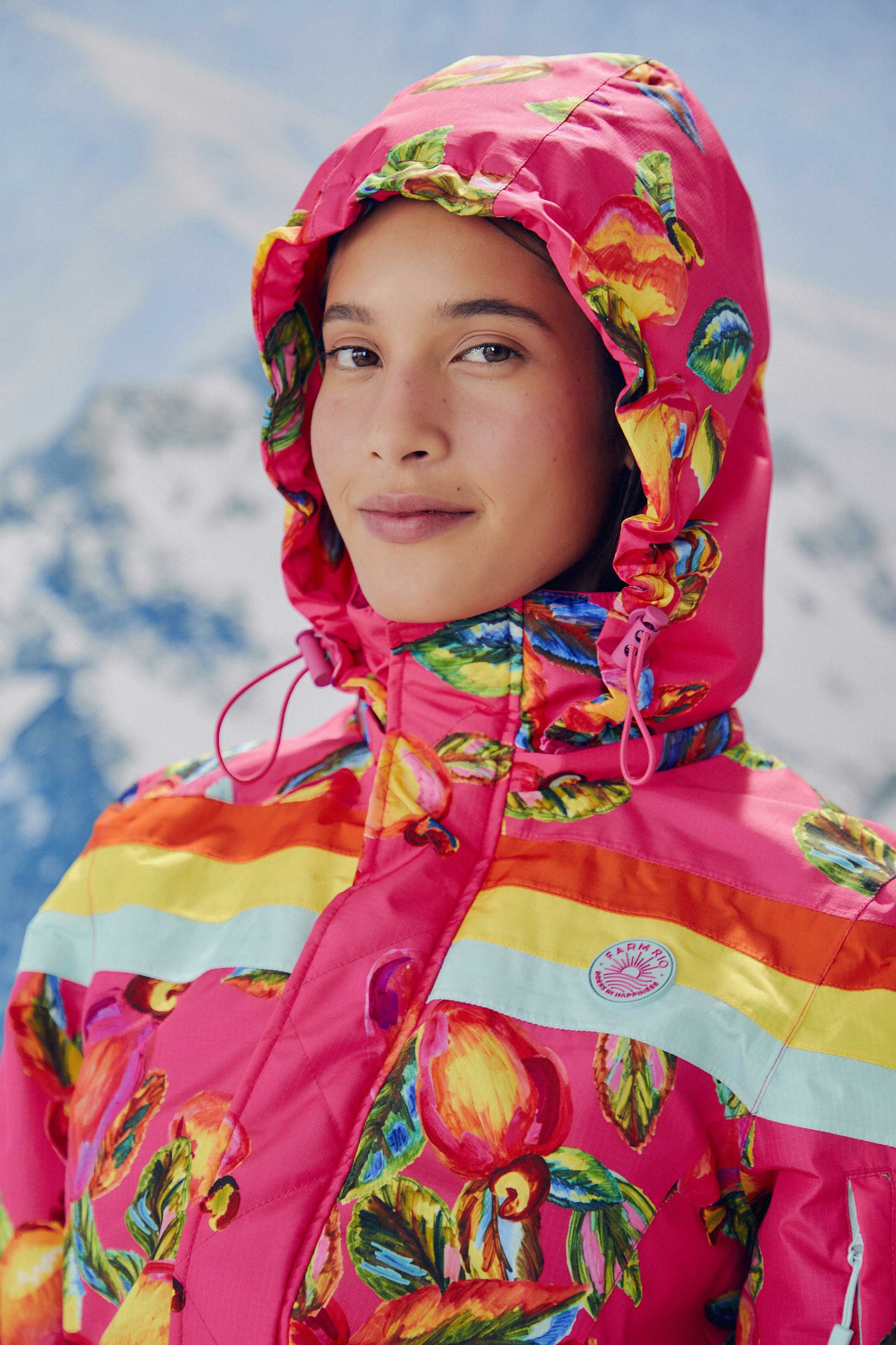 Pink Cashew Ski Jumpsuit sold by FARM Rio product image thumbnail 2