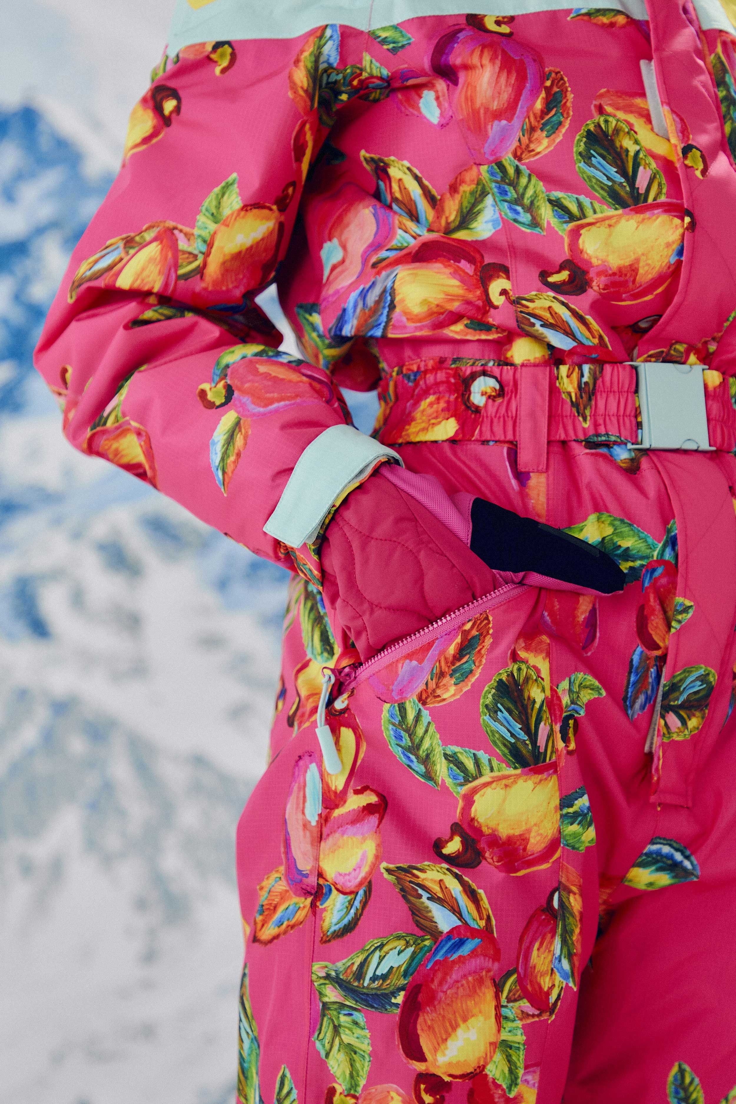 Pink Cashew Ski Jumpsuit sold by FARM Rio product image thumbnail 6