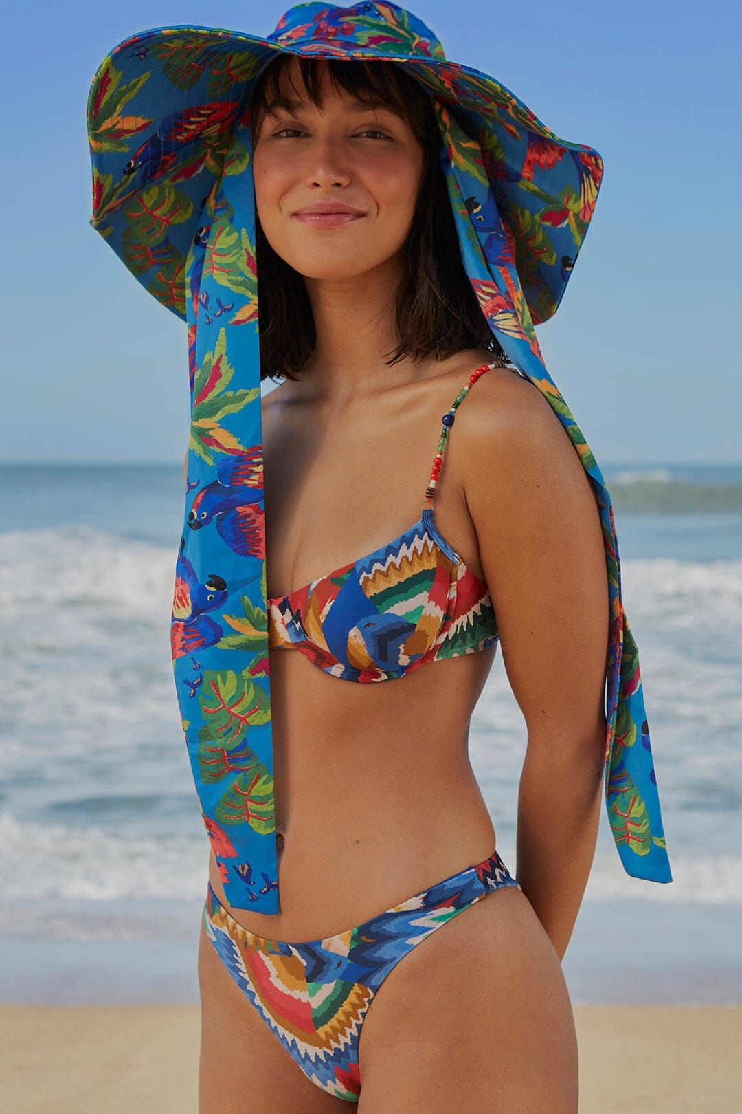 Chevron Toucans Bikini Bottom sold by FARM Rio product image thumbnail 3