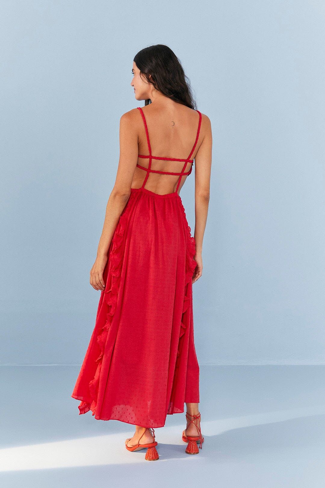 Red Heart Maxi Dress | Parallel