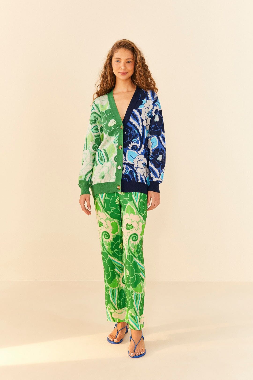 Tropical Groove Mixed Cardigan sold by FARM Rio product image thumbnail 2