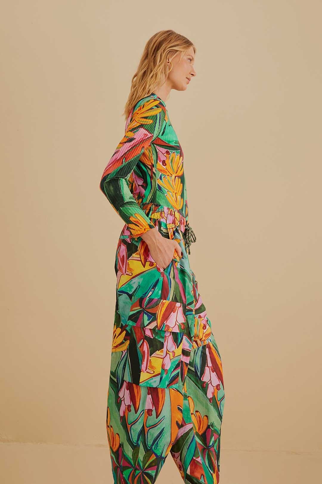 Multicolor Banana Foliage Pants sold by FARM Rio product image thumbnail 5