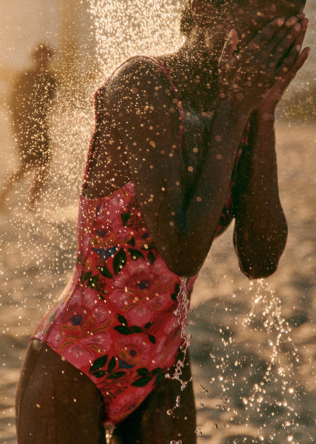 Sunset Macaw Flowers One Piece sold by FARM Rio product image thumbnail 2