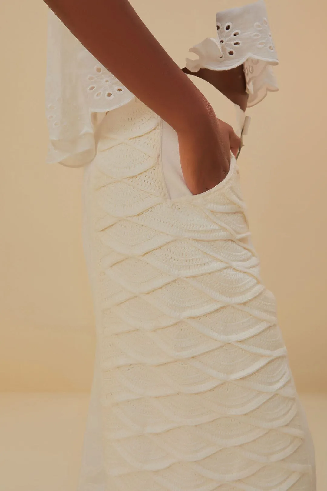 White Crochet Pants sold by FARM Rio product image thumbnail 4