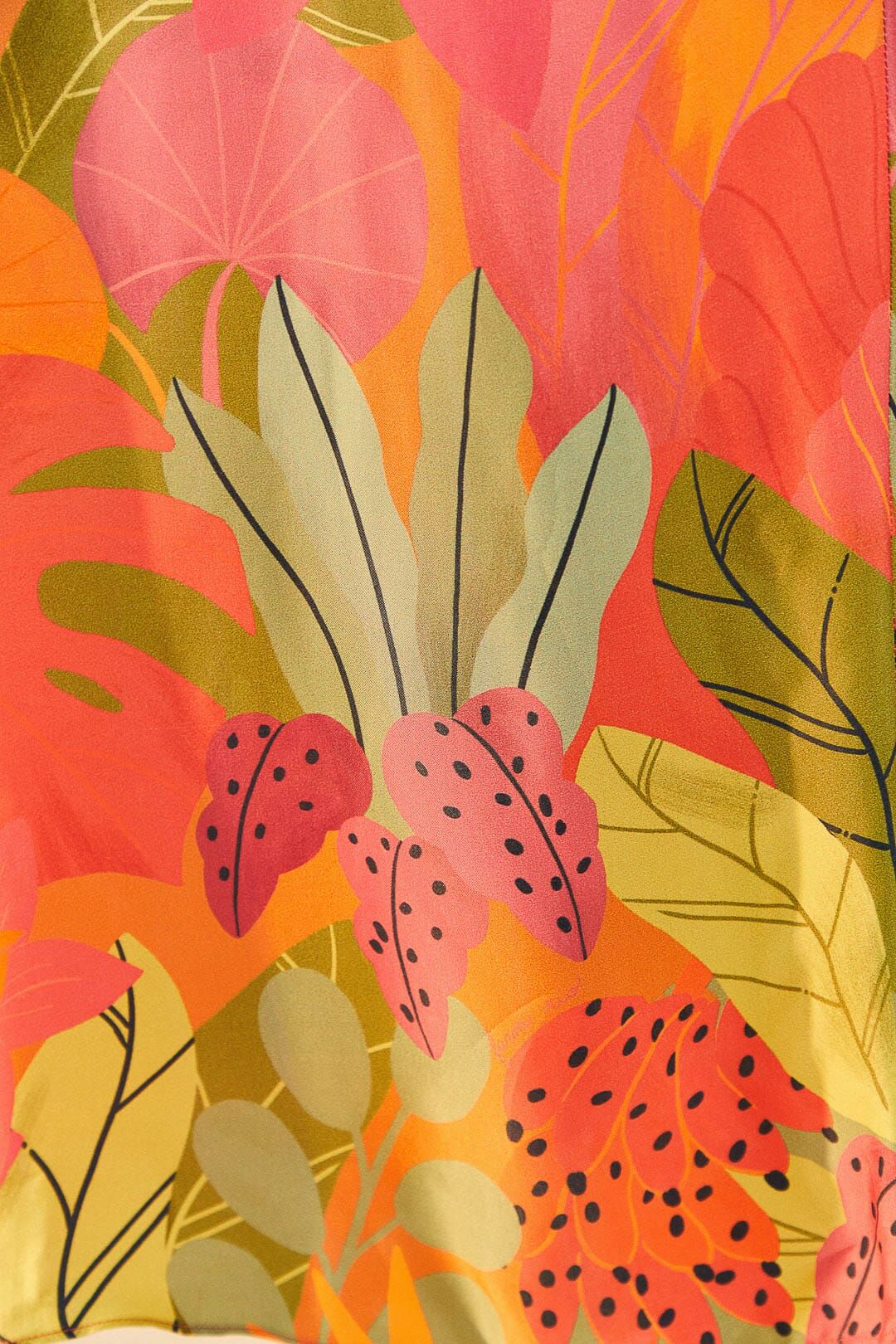 Sweet Forest Lenzing™ Ecovero™ Viscose Midi Dress sold by FARM Rio product image thumbnail 5