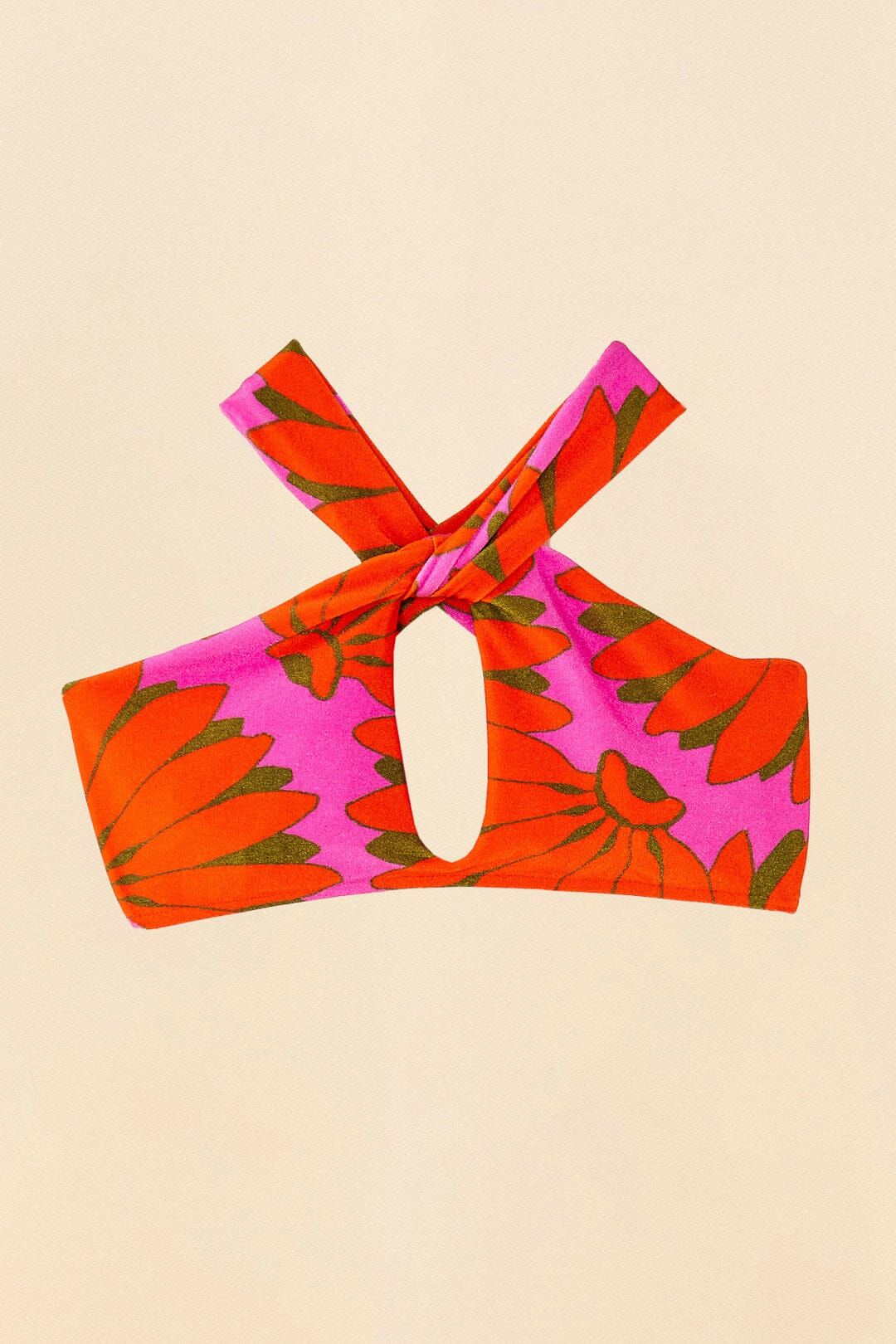 Pink Copacabana Bikini Top sold by FARM Rio product image thumbnail 5