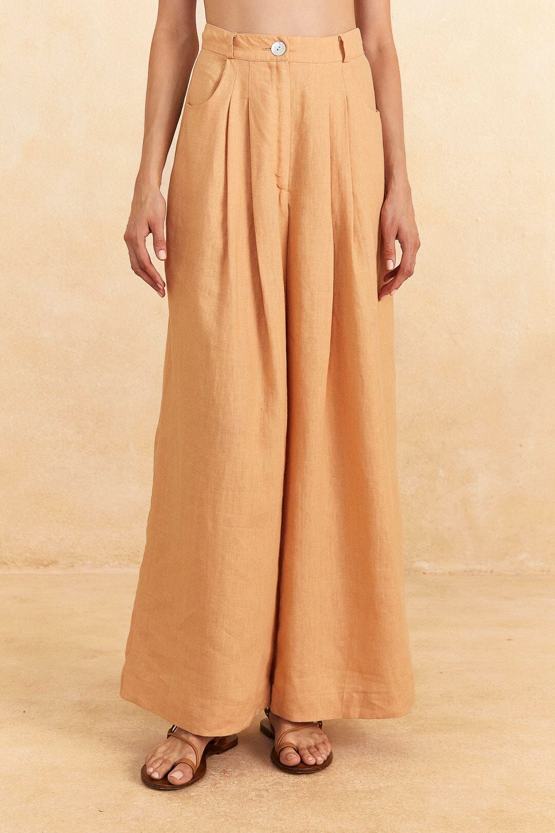 Dark Sand Pants sold by FARM Rio product image thumbnail 2