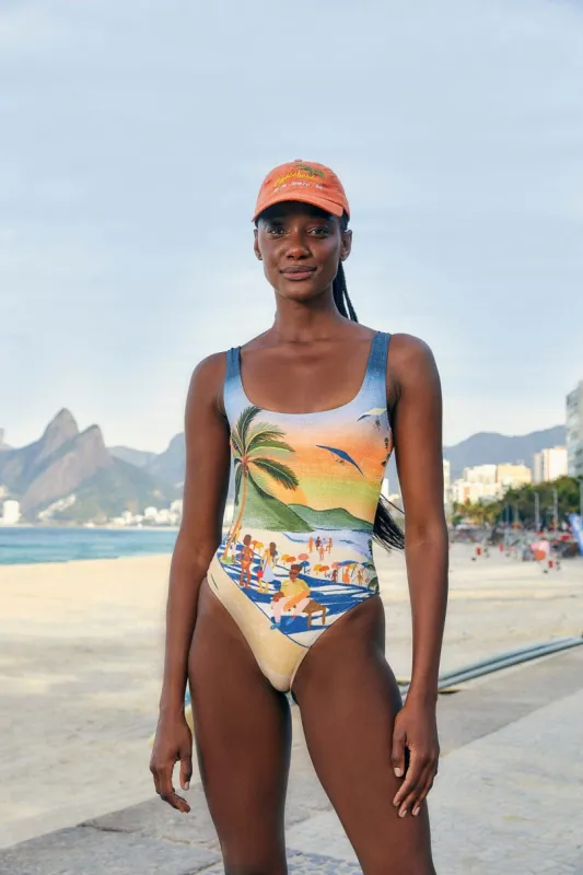 Carioca One Piece Swimsuit sold by FARM Rio