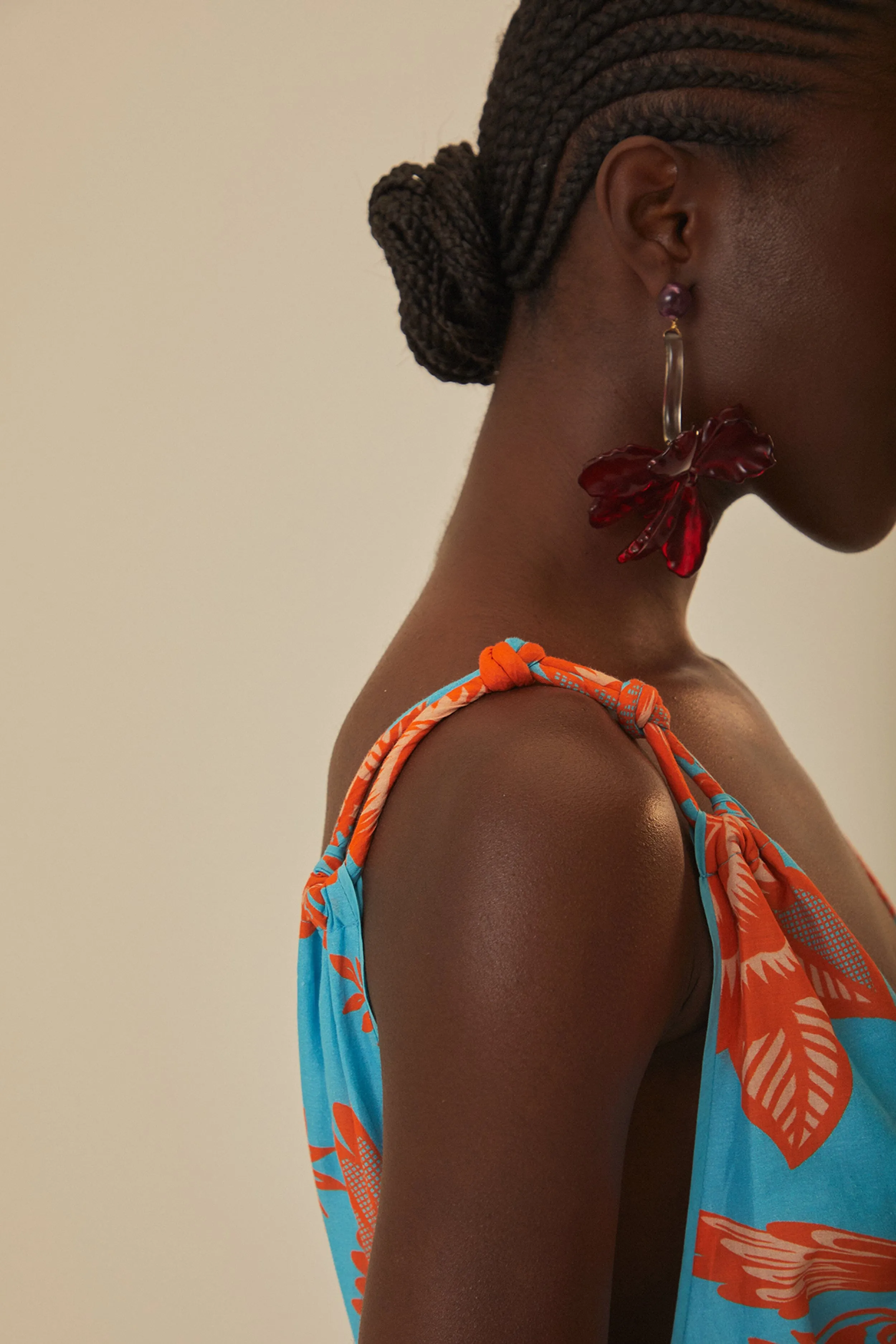 Mixed Lace Garden Midi Dress sold by FARM Rio product image thumbnail 4