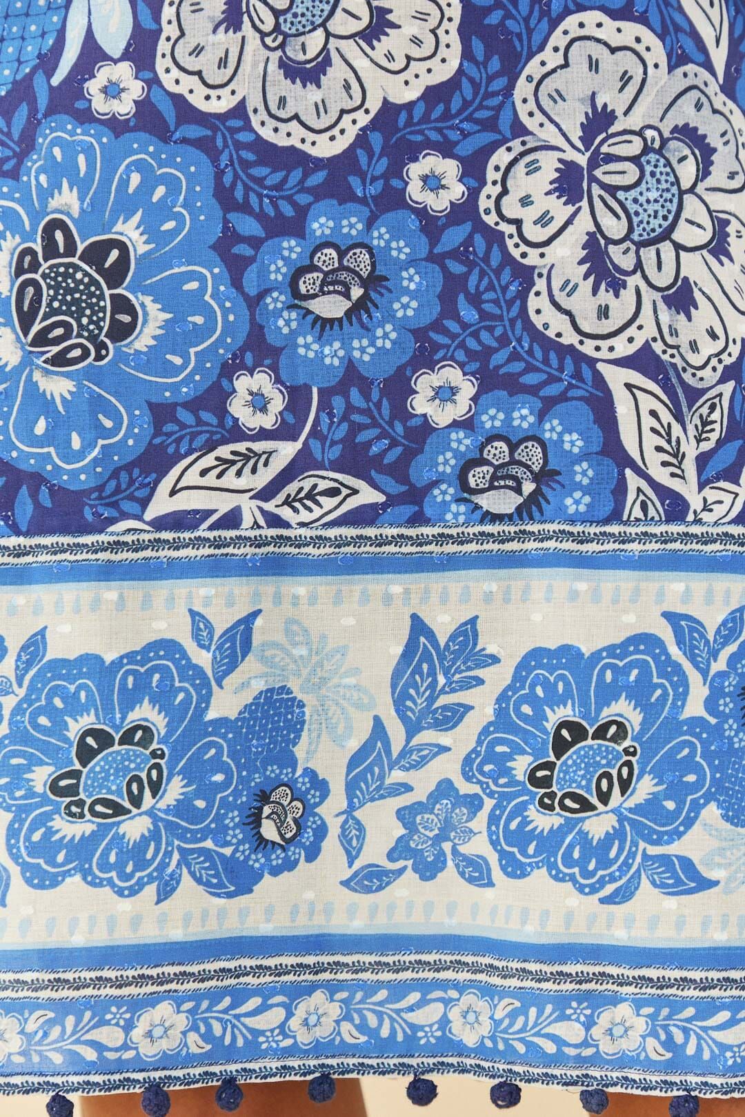 Blue Full Of Flowers Mini Dress sold by FARM Rio product image thumbnail 4