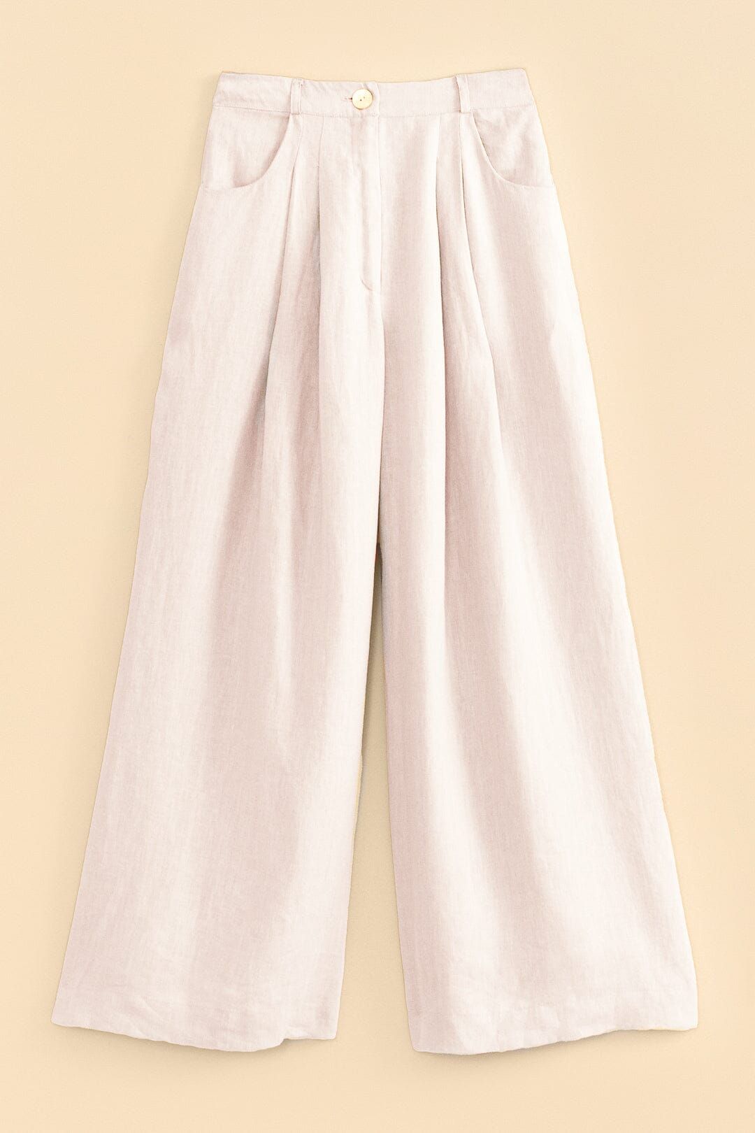 Off-White High Waist Pants sold by FARM Rio product image thumbnail 4