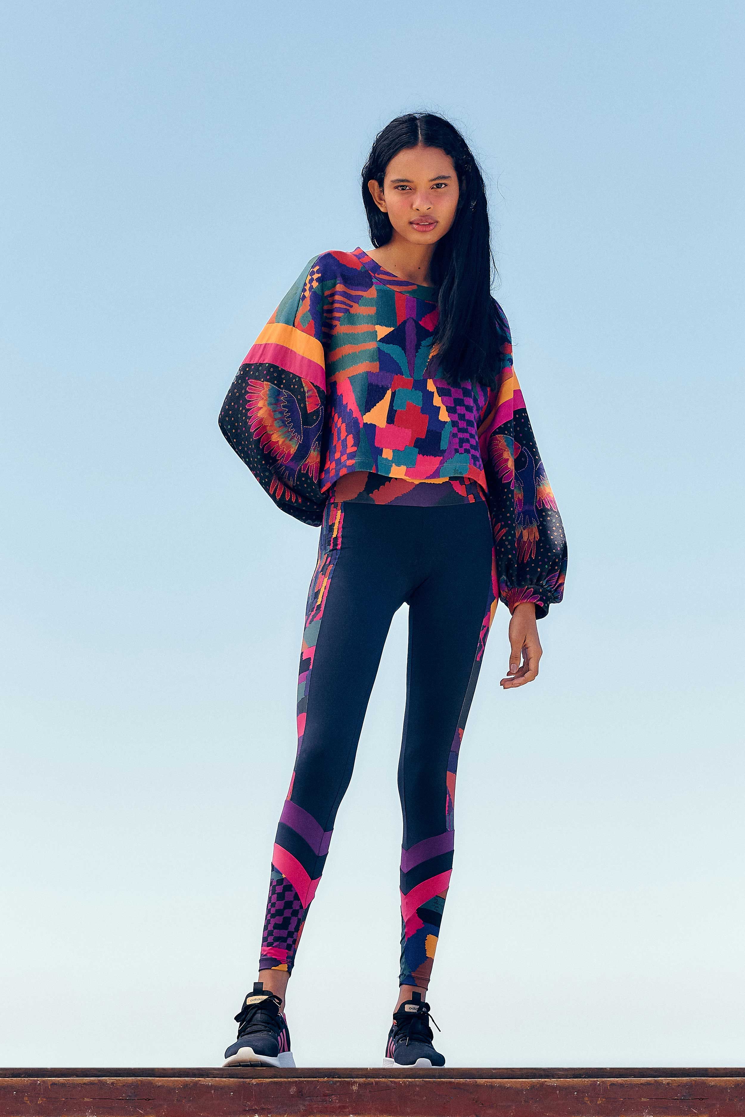 ABSTRACT PATCHES LEGGINS sold by FARM Rio product image thumbnail 2
