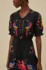 Black Embroidered Mini Dress sold by FARM Rio