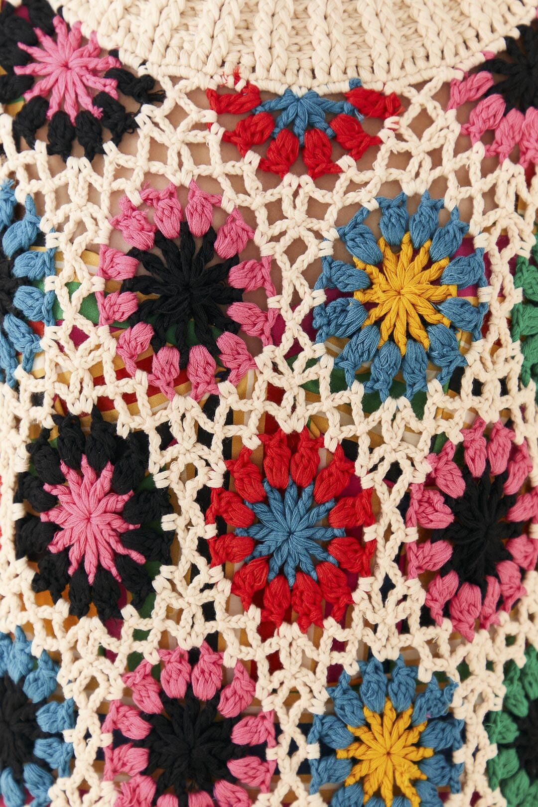 Multi Circles Crochet Vest sold by FARM Rio product image thumbnail 5