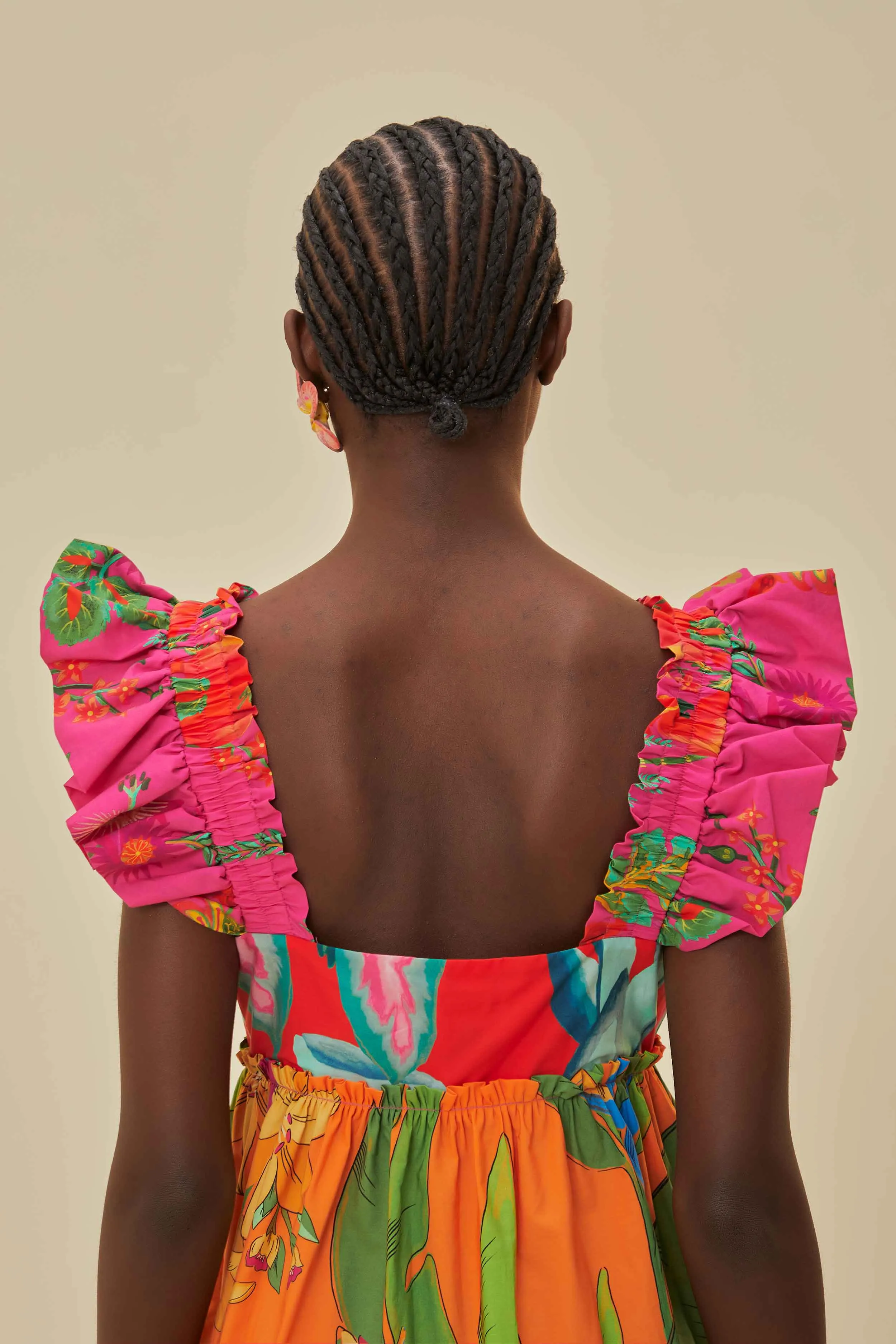 Foliage Mix Mini Dress sold by FARM Rio product image thumbnail 5