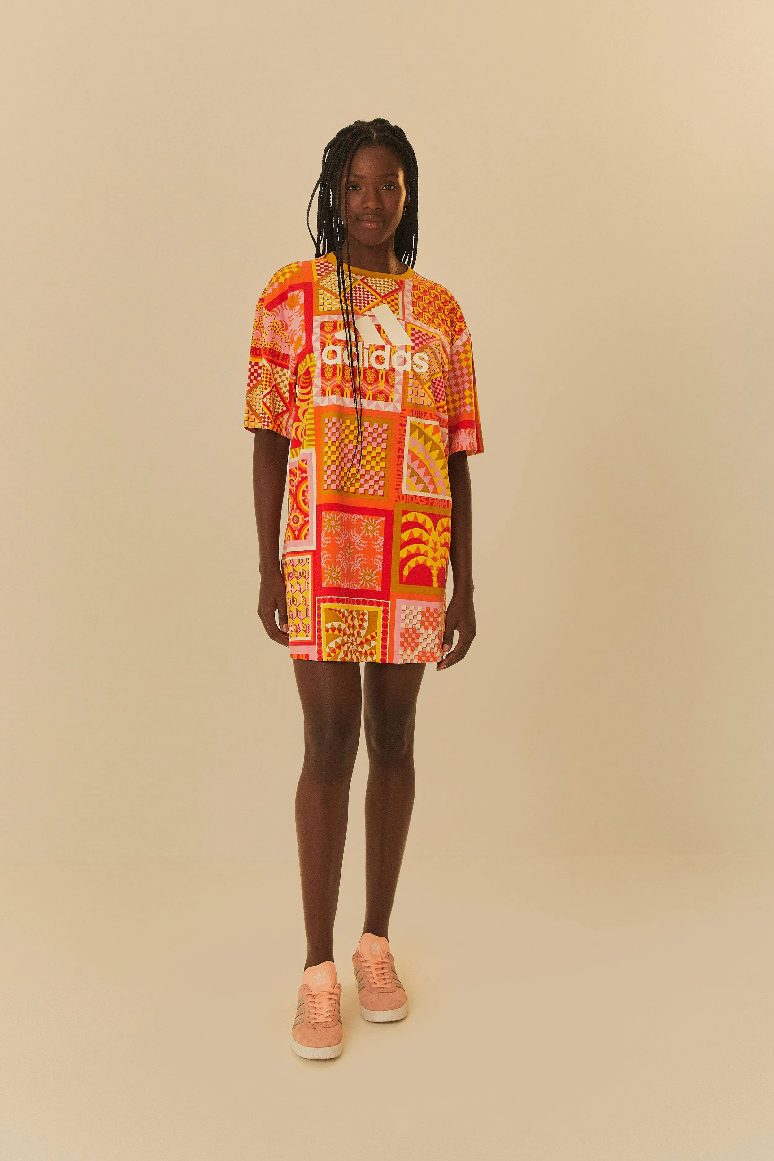 Adidas Farm Solar Kaleidoscope Pink Dress sold by FARM Rio product image thumbnail 2