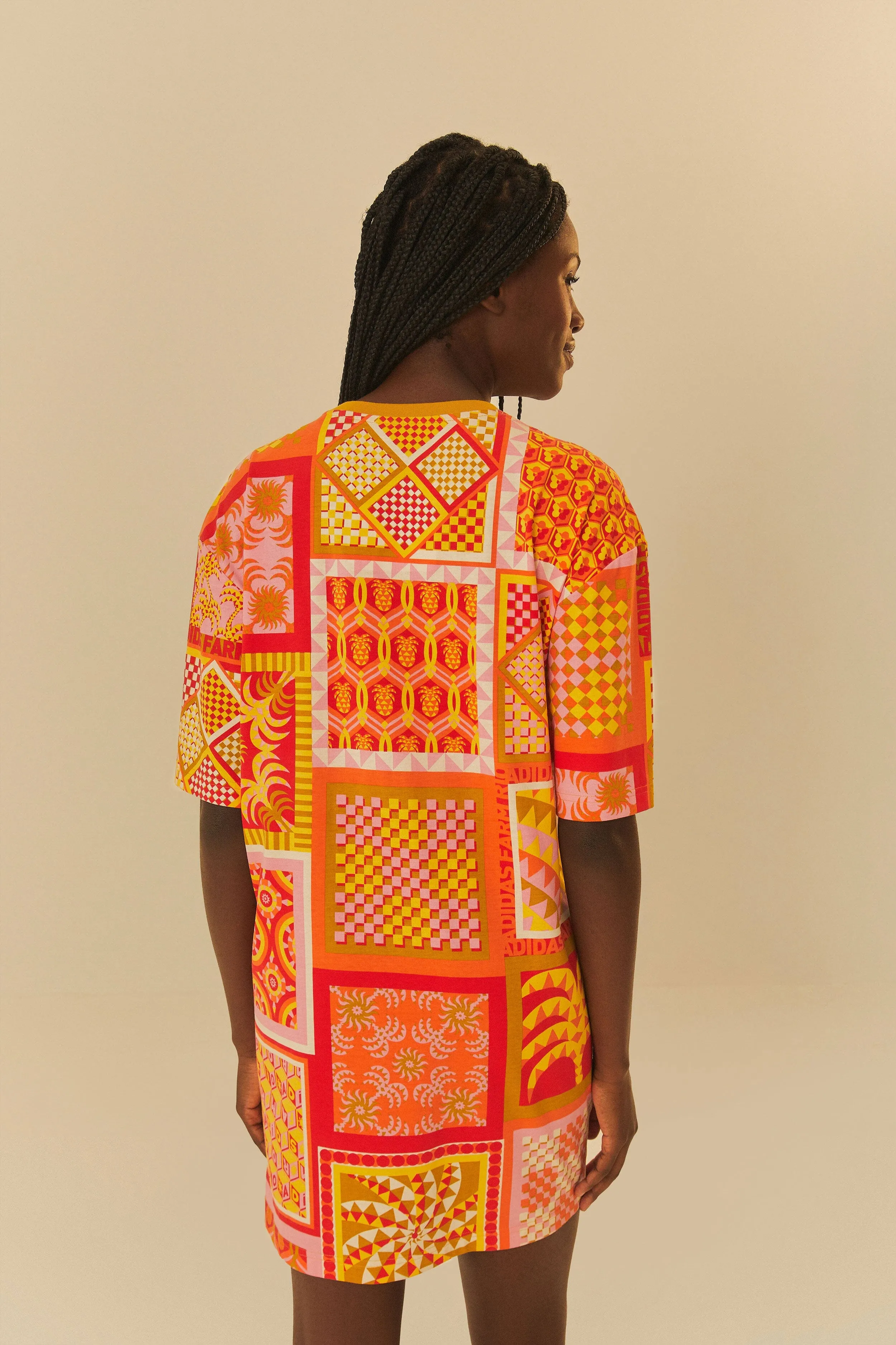 Adidas Farm Solar Kaleidoscope Pink Dress sold by FARM Rio product image thumbnail 4