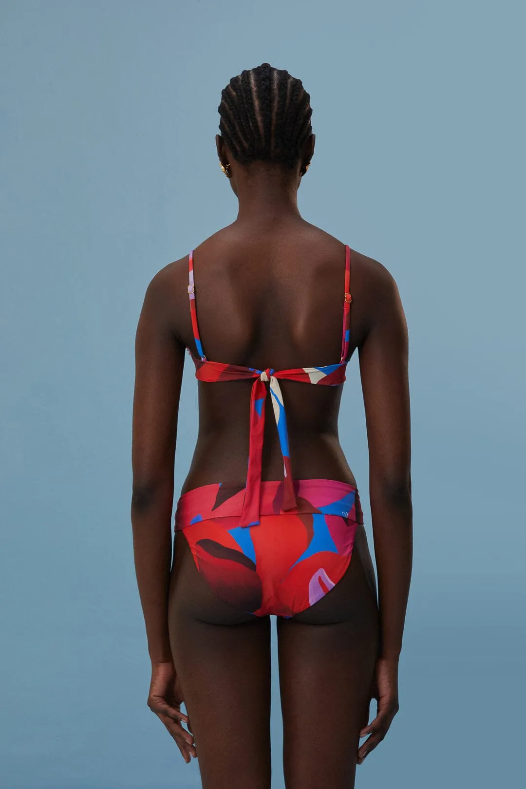 Watercolor Floral Bikini Top sold by FARM Rio product image thumbnail 4