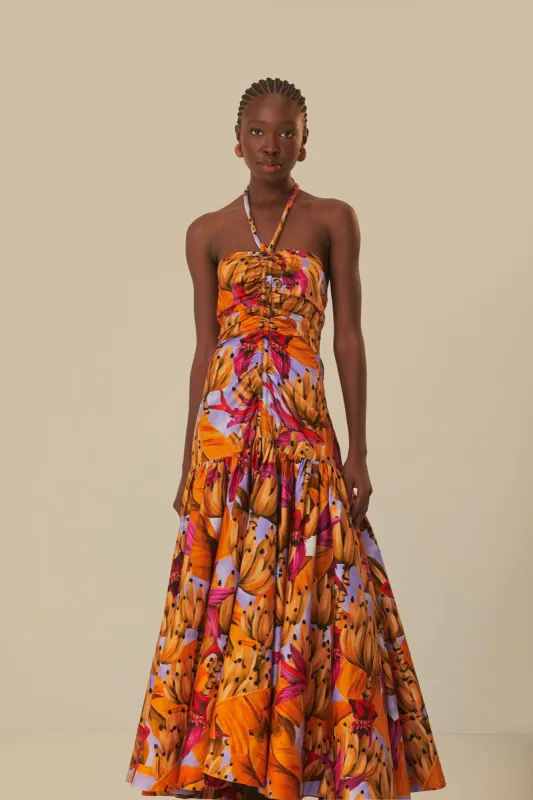chinese dress ladies Farm Rio Amazonia Forest Maxi Dress - Multi
