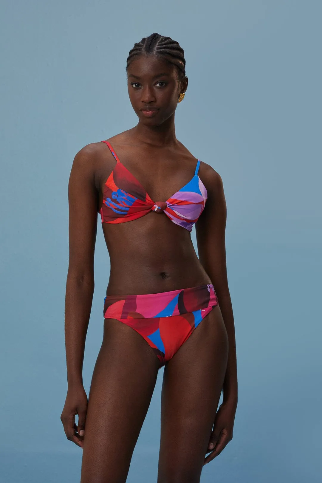 Watercolor Floral Bikini Top sold by FARM Rio product image thumbnail 2