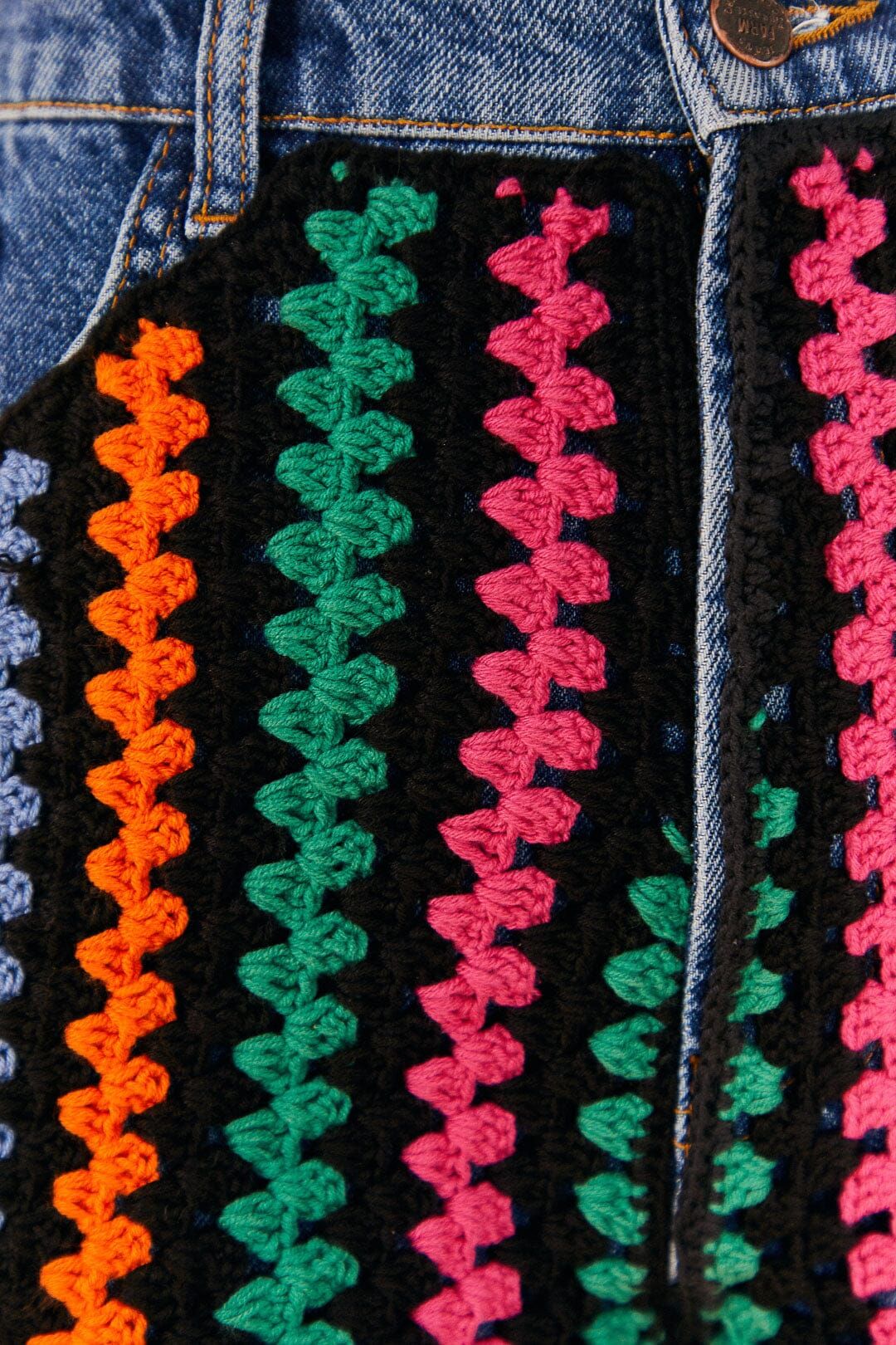 Crochet Denim Shorts sold by FARM Rio product image thumbnail 4